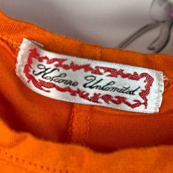 Poncho pull over bright Vibrant Orange Fringe Poncho tassle bottom hem comfy - Picture 7 of 10